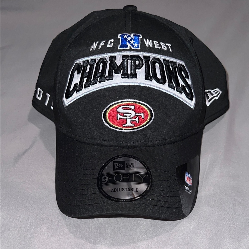 San Francisco 49ers “NFC West Champions” New Era 9Forty Hat (2019 Season)